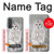 S1566 白フクロウ シロフクロウ Snowy Owl White Owl Samsung Galaxy A37 バックケース、フリップケース・カバー
