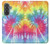 S1697 絞り染め カラフルなグラフィックプリント Tie Dye Colorful Graphic Printed Samsung Galaxy A37 バックケース、フリップケース・カバー