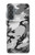 S1721 雪迷彩グラフィックプリント Snow Camo Camouflage Graphic Printed Samsung Galaxy A37 バックケース、フリップケース・カバー