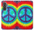 S1870 絞り染め 平和 Tie Dye Peace Samsung Galaxy A37 バックケース、フリップケース・カバー