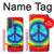 S1870 絞り染め 平和 Tie Dye Peace Samsung Galaxy A37 バックケース、フリップケース・カバー