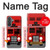 S2058 英国のダブルデッカーバスミニマリスト England British Double Decker Bus Minimalist Samsung Galaxy A37 バックケース、フリップケース・カバー