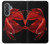 S2092 シャムと戦うサイアム Red Siamese Fighting Fish Samsung Galaxy A37 バックケース、フリップケース・カバー