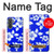 S2244 ハワイのハイビスカス青柄 Hawaiian Hibiscus Blue Pattern Samsung Galaxy A37 バックケース、フリップケース・カバー