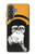 S2324 ヘッドフォンポップミュージックと面白い猿 Funny Monkey with Headphone Pop Music Samsung Galaxy A37 バックケース、フリップケース・カバー