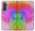 S2488 絞り染め カラフル Tie Dye Color Samsung Galaxy A37 バックケース、フリップケース・カバー