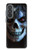 S2585 スカルペンタグラム Evil Death Skull Pentagram Samsung Galaxy A37 バックケース、フリップケース・カバー