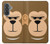 S2721 可愛い気難しい猿の漫画 Cute Grumpy Monkey Cartoon Samsung Galaxy A37 バックケース、フリップケース・カバー