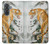 S2750 虎の絵画 Oriental Chinese Tiger Painting Samsung Galaxy A37 バックケース、フリップケース・カバー