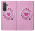 S2847 ピンクロータリー電話 Pink Retro Rotary Phone Samsung Galaxy A37 バックケース、フリップケース・カバー