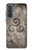 S2892 三脚巴シンボル Triskele Symbol Stone Texture Samsung Galaxy A37 バックケース、フリップケース・カバー