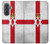 S2972 北アイルランドサッカー Northern Ireland Football Soccer Flag Samsung Galaxy A37 バックケース、フリップケース・カバー