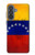 S2974 ベネズエラサッカー Venezuela Football Soccer Map Flag Samsung Galaxy A37 バックケース、フリップケース・カバー