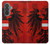 S3004 オーストリアサッカー Football Soccer Austria Flag Samsung Galaxy A37 バックケース、フリップケース・カバー
