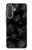 S3153 黒バラ Black Roses Samsung Galaxy A37 バックケース、フリップケース・カバー