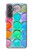 S3235 水彩ミキシング Watercolor Mixing Samsung Galaxy A37 バックケース、フリップケース・カバー
