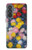 S3342 クロードモネ菊 Claude Monet Chrysanthemums Samsung Galaxy A37 バックケース、フリップケース・カバー