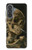 S3358 ヴィンセント・ヴァン・ゴッホ スケルトンタバコ Vincent Van Gogh Skeleton Cigarette Samsung Galaxy A37 バックケース、フリップケース・カバー