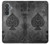 S3446 エーススペード Black Ace Spade Samsung Galaxy A37 バックケース、フリップケース・カバー