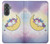 S3485 かわいい眠りユニコーン Cute Unicorn Sleep Samsung Galaxy A37 バックケース、フリップケース・カバー