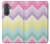 S3514 虹色ジグザグ Rainbow Zigzag Samsung Galaxy A37 バックケース、フリップケース・カバー