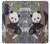 S3793 かわいい赤ちゃん雪パンダのペイント Cute Baby Panda Snow Painting Samsung Galaxy A37 バックケース、フリップケース・カバー