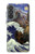 S3851 アートの世界 ヴァンゴッホ 北斎 ダヴィンチ World of Art Van Gogh Hokusai Da Vinci Samsung Galaxy A37 バックケース、フリップケース・カバー