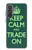 S3862 落ち着いてトレード Keep Calm and Trade On Samsung Galaxy A37 バックケース、フリップケース・カバー