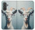 S3991 ヤギのメガネ Goat Glasses Samsung Galaxy A37 バックケース、フリップケース・カバー