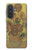 S0214 フィンセント・ファン・ゴッホ 15本のひまわり Van Gogh Vase Fifteen Sunflowers Samsung Galaxy A57 バックケース、フリップケース・カバー