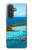 S0844 ボラボラ島 Bora Bora Island Samsung Galaxy A57 バックケース、フリップケース・カバー