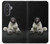 S0878 黒いくま Black Bear Samsung Galaxy A57 バックケース、フリップケース・カバー