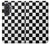 S1611 チェッカーボード Black and White Check Chess Board Samsung Galaxy A57 バックケース、フリップケース・カバー