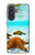 S1679 ヒトデ 海 浜 Starfish Sea Beach Samsung Galaxy A57 バックケース、フリップケース・カバー