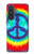 S1870 絞り染め 平和 Tie Dye Peace Samsung Galaxy A57 バックケース、フリップケース・カバー