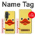 S1922 アヒルの顔 Duck Face Samsung Galaxy A57 バックケース、フリップケース・カバー