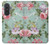 S2178 花アートの絵画 Flower Floral Art Painting Samsung Galaxy A57 バックケース、フリップケース・カバー