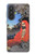 S2234 禅師 Zen Master Bodhidharma Yoshitoshi Samsung Galaxy A57 バックケース、フリップケース・カバー