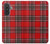 S2374 タータンレッドパターン Tartan Red Pattern Samsung Galaxy A57 バックケース、フリップケース・カバー
