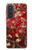 S2414 赤開花アーモンドの木 フィンセント・ファン・ゴッホ Red Blossoming Almond Tree Van Gogh Samsung Galaxy A57 バックケース、フリップケース・カバー