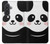 S2662 可愛いパンダ Cute Panda Cartoon Samsung Galaxy A57 バックケース、フリップケース・カバー
