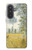 S2682 クロード・モネ 春の野 Claude Monet Fields In Spring Samsung Galaxy A57 バックケース、フリップケース・カバー