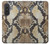 S2703 スネークスキンテクスチャグラフィックプリント Snake Skin Texture Graphic Printed Samsung Galaxy A57 バックケース、フリップケース・カバー
