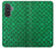 S2704 グリーンフィッシュスケールパターングラフィック Green Fish Scale Pattern Graphic Samsung Galaxy A57 バックケース、フリップケース・カバー