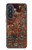 S2714 錆鋼テクスチャグラフィックプリント Rust Steel Texture Graphic Printed Samsung Galaxy A57 バックケース、フリップケース・カバー
