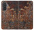 S2714 錆鋼テクスチャグラフィックプリント Rust Steel Texture Graphic Printed Samsung Galaxy A57 バックケース、フリップケース・カバー