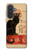 S2739 チャットノワール 黒猫 ヴィンテージ Chat Noir Black Cat Vintage Samsung Galaxy A57 バックケース、フリップケース・カバー