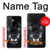 S2823 ブラックウルフ Black Wolf Blue Eyes Face Samsung Galaxy A57 バックケース、フリップケース・カバー