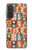 S2854 かわいいクリスマスのパターン Cute Xmas Pattern Samsung Galaxy A57 バックケース、フリップケース・カバー