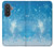S2923 氷の魔法 Frozen Snow Spell Magic Samsung Galaxy A57 バックケース、フリップケース・カバー